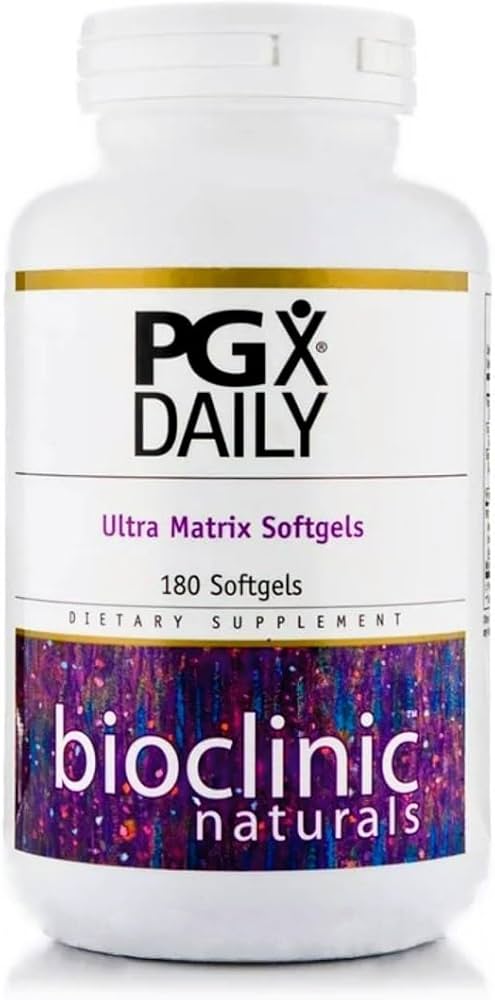 Bioclinic Naturals - PGX Daily Ultra Matrix Softgels 180 gels by Bioclinic Naturals