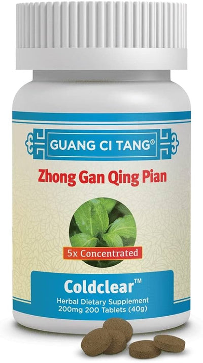 Guang Ci Tang - Zhong Gan Qing Pian (Coldclear) - 2 Pack