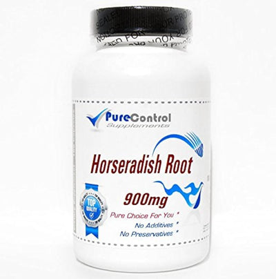 Vitamins Because - Horseradish Root 900mg -  90 Capsules