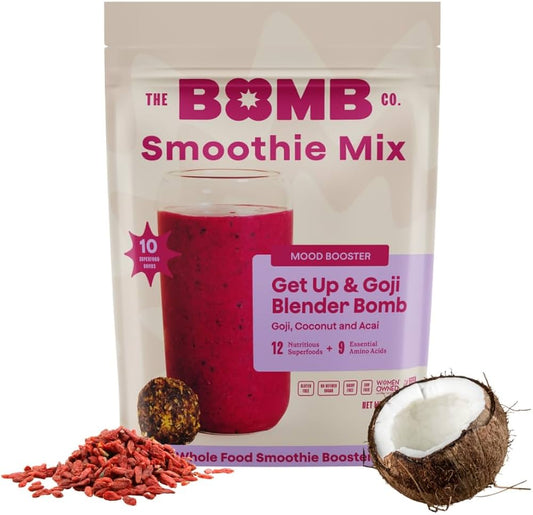 Blender Bombs, Get Up & Goji Smoothie Booster, 5 Ounce
