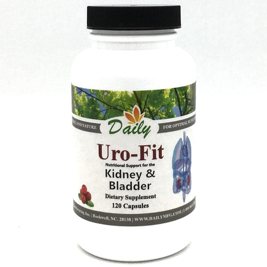 Daily Manufacturing URO-Fit (Cranberry Concentrate, Chanca Piedra, Uva Ursi & Dandelion Root)