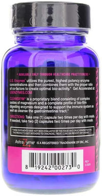 U.S. Enzymes CLEANSXYM 62 Vegetarian Capsules. Cleansing Supplement.