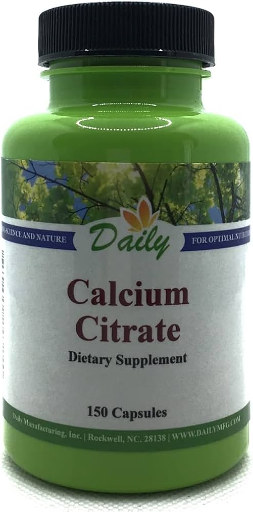 Daily Manufacturing Calcium Citrate