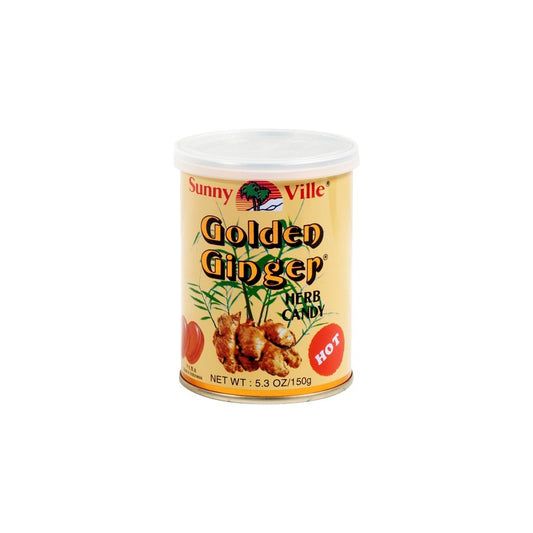 Golden Ginger Hard Candy - 4.40oz/can (Solstice)