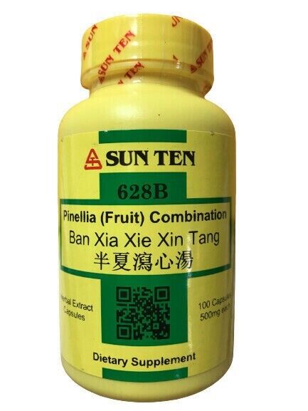 Sun Ten 628 - Pinellia Fruit Combination Granules / Ban Xia Xie Xin Tang / 半夏瀉心湯