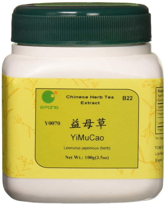 Yi Mu Cao - Chinese Motherwort, concentrated granules, 100 grams, by E-Fong