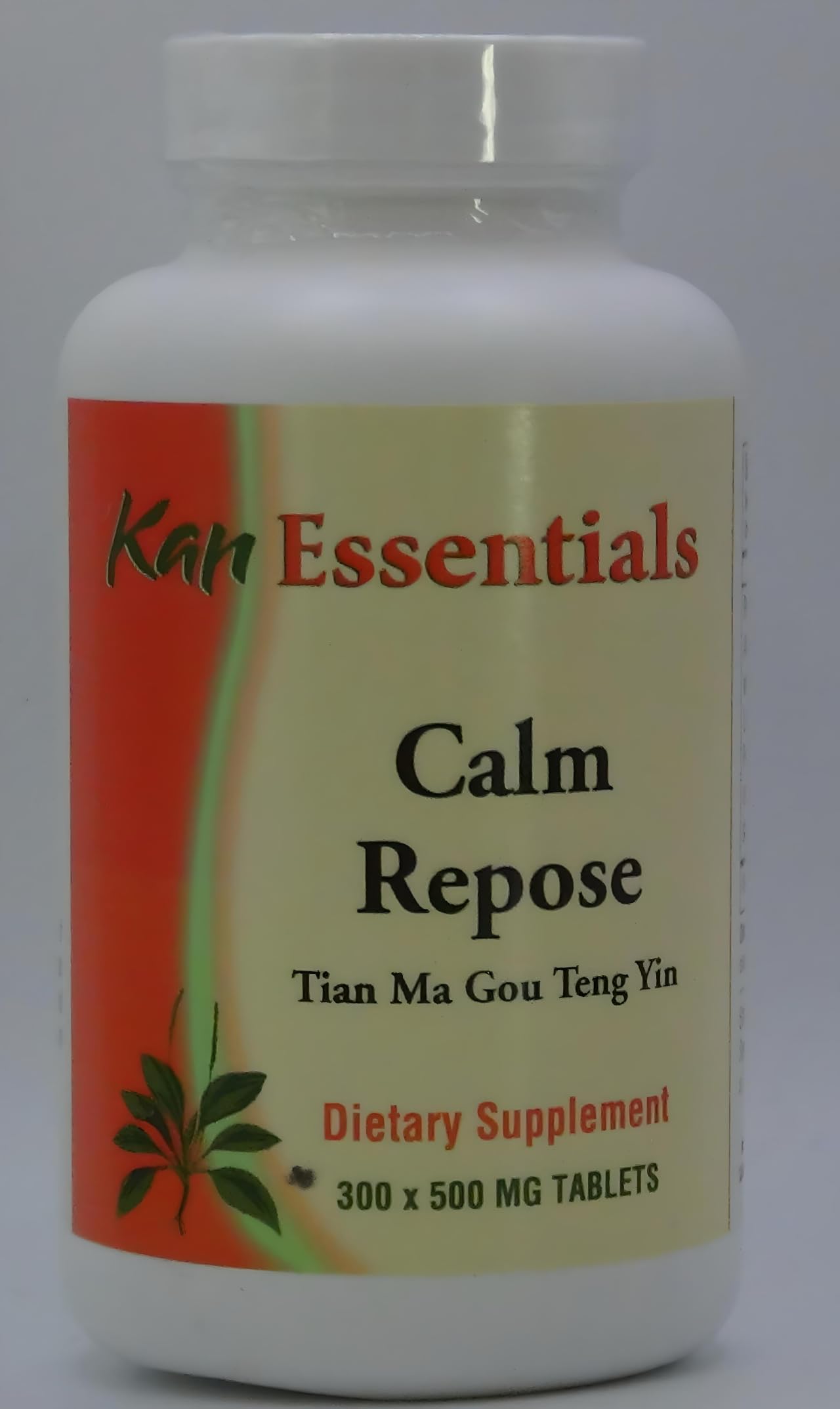 Calm Repose 300 Tablets by Kan Herbs by Kan Herb