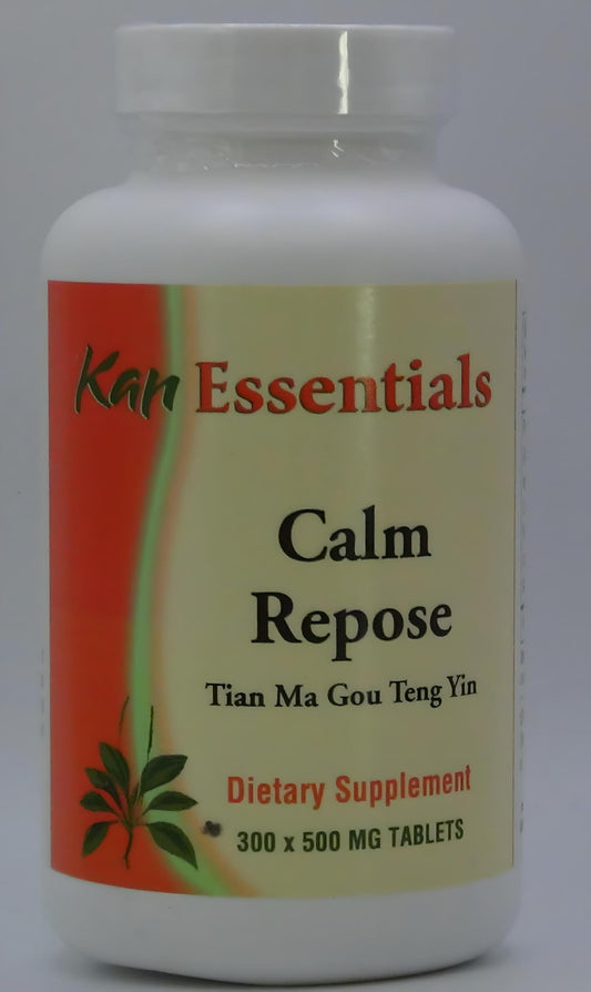 Calm Repose 300 Tablets by Kan Herbs by Kan Herb