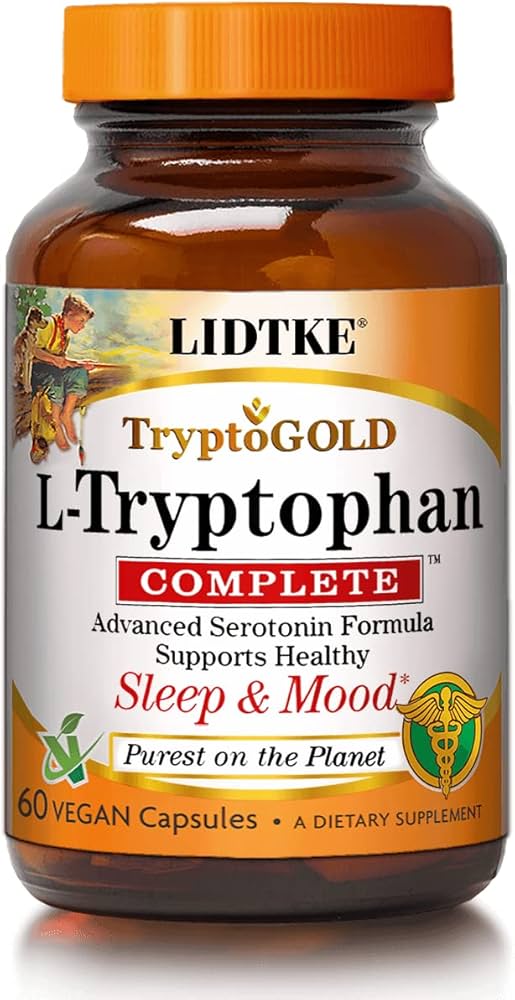 Lidtke Technologies L-Tryptophan Complete - Advanced Serotonin Formula - 60 Vega