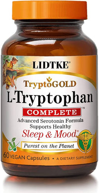 Lidtke Technologies L-Tryptophan Complete - Advanced Serotonin Formula - 60 Vega