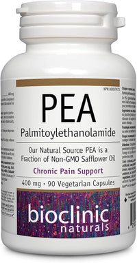 Bioclinic Naturals Pea Palmitoylethanolamide 400 mg 90 Vegetarian Capsules