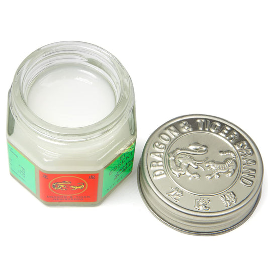 Dragon & Tiger Brand Essential Balm ????? 18.4g White 100% Natural Ingredients