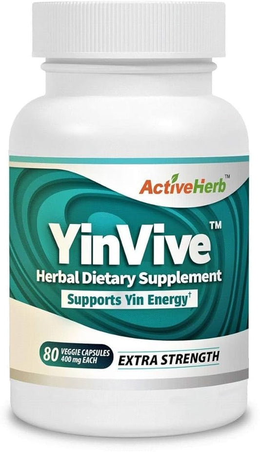 ActiveHerb YinVive 80 Capsules Supports Yin Energy