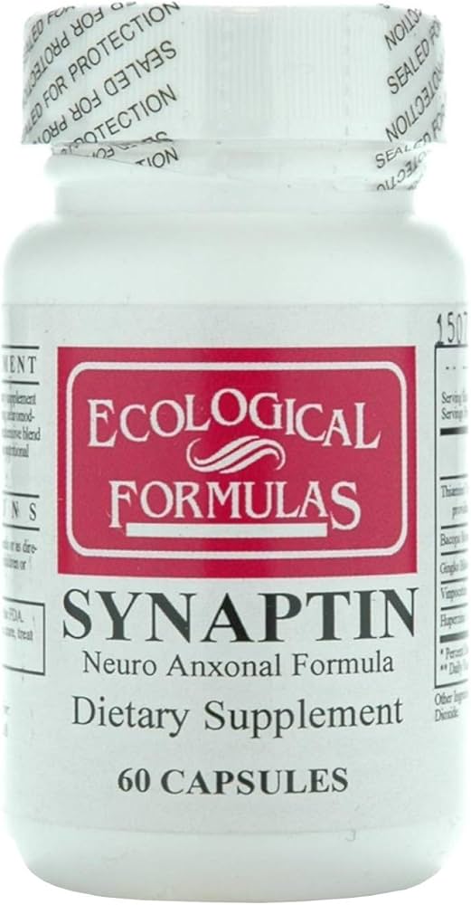 Ecological Formulas Synaptin Neuro Anxonal Formula, White, 60 Count