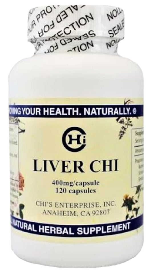 chi LiverChi Herbal Supplement with Traditional Botanicals  120 Vegetarian Capsules