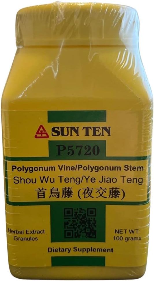 Sun Ten - Polygonum Vine/Polygonum STEM Ye Jiao Teng Concentrated Granules 100 grams