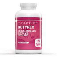 T.E. Neesby Butyrex Calcium/Magnesium Butyrate Complex: 250 Capsules