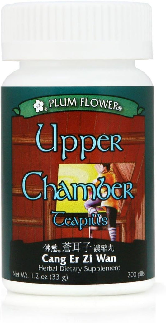 Upper Chamber Teapills (Cang Er Zi Wan), 200 ct, Plum Flower