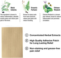 WU YANG BRAND - Pain Relieving Medicated Plaster (Box 40 Plasters) by Solstice