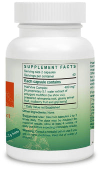 ActiveHerb HairVive Hair Growth Supplement 80 Capsules