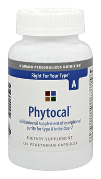 D'Adamo Personalized Nutrition Phytocal AB, 120 Count