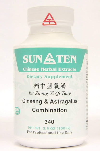 Sun Ten - Ginseng & Astragalus COMBINATI Bu Zhong Yi Qi Tang Concentrated Granules 100g 340 by Baicao