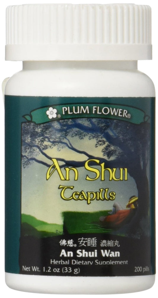 An Shui Wan, 200 ct, Plum Flower