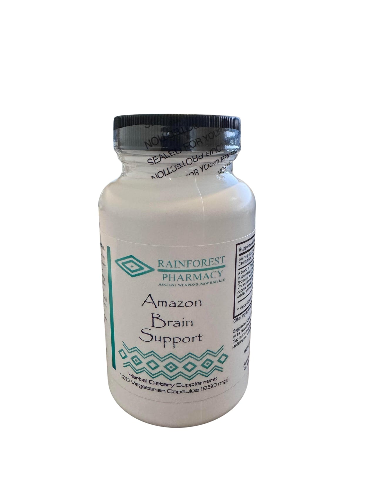 Amazon Brain Support 120 Vegetarian Capsules/650 mg.