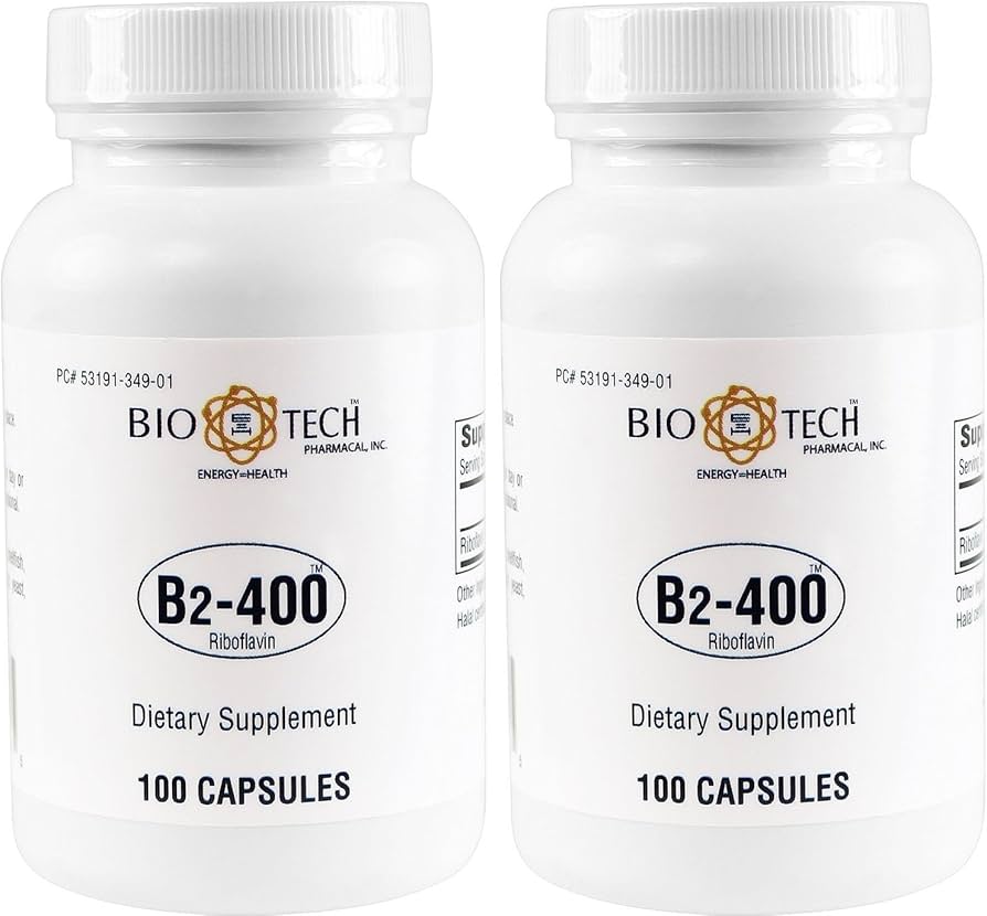 Biotech Pharmacal B2-400 Riboflavin 100 x 2