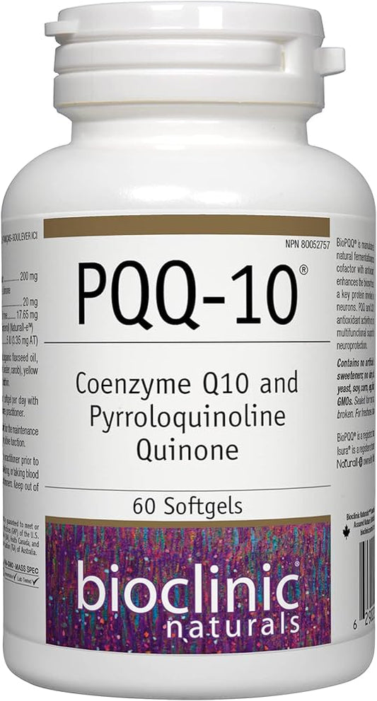 Bioclinic Naturals CoQ10 200 mg 30 gels