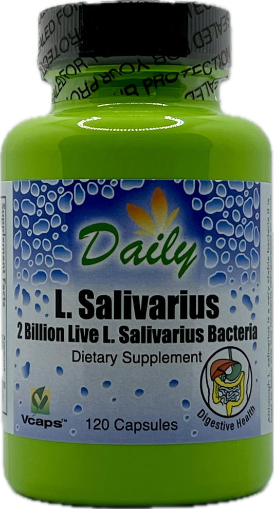 Daily's L-Salivarius (Probiotic, 120 Delayed-Release Capsules)