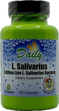 Daily's L-Salivarius (Probiotic, 120 Delayed-Release Capsules)