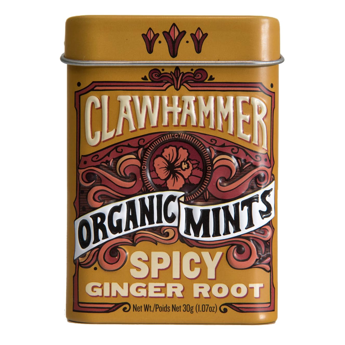 Clawhammer Organic Mints (Spicy Ginger Root)