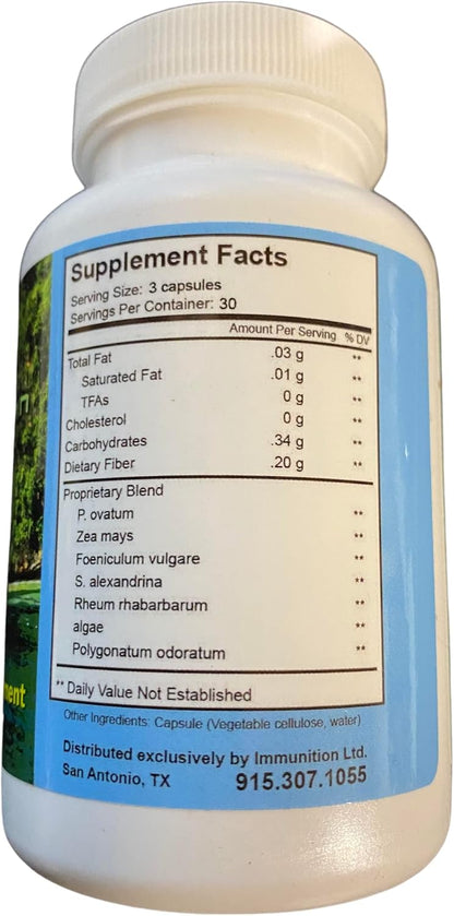 thedoctorwithin EXPEL - Herbal Digestive Support & Colon Cleanse Supplement | Natural Detox Formula | Supports Regularity & Gut Health | 90 Capsules