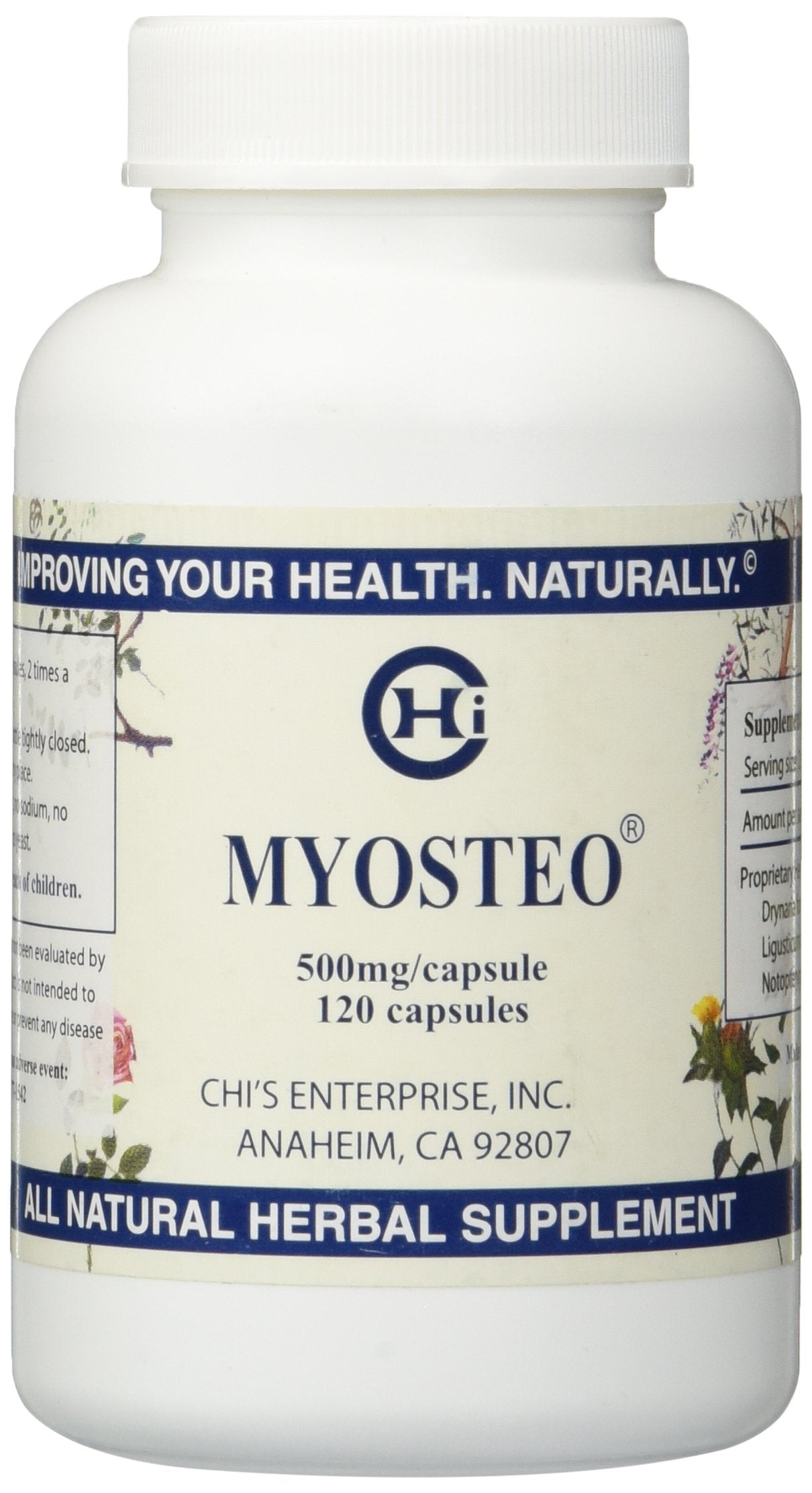 Chi's Enterprise Myosteo 120 caps