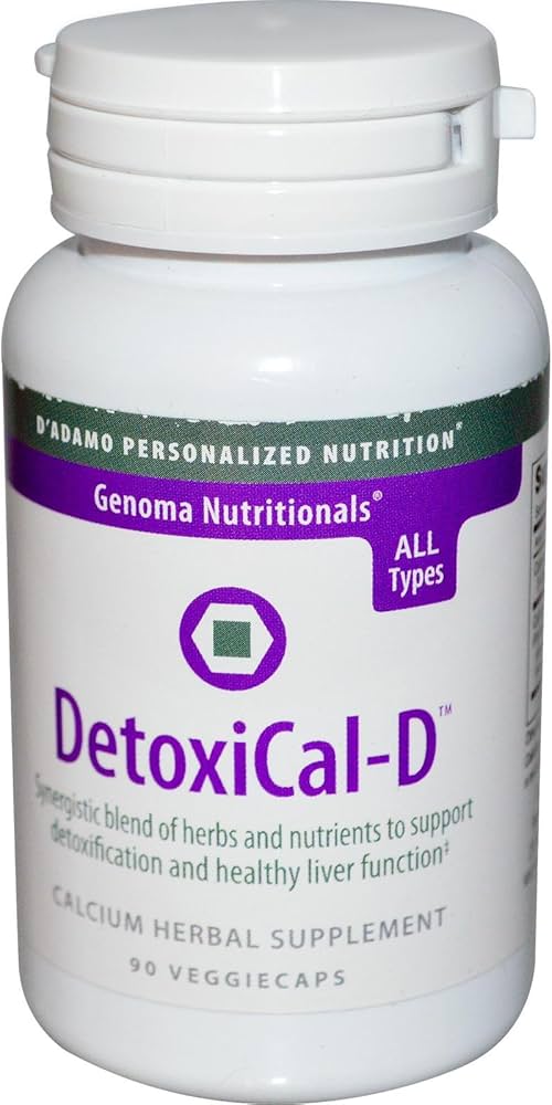 D'Adamo Personalized Nutrition Detoxical-D, 90 Count