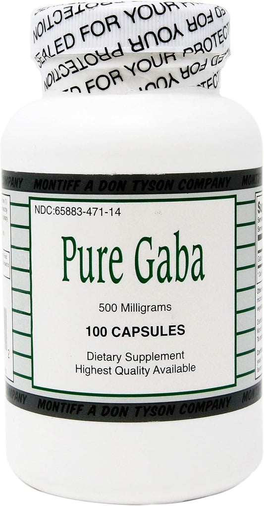 Montiff - Pure Gaba 500 mg 100 caps
