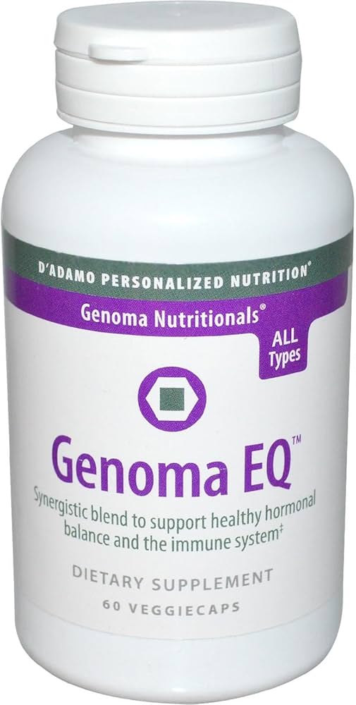 D'Adamo Personalized Nutrition - Genoma EQ 60 vcaps