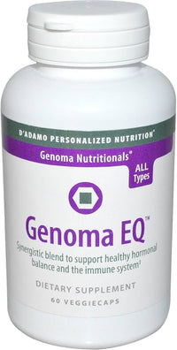 D'Adamo Personalized Nutrition - Genoma EQ 60 vcaps