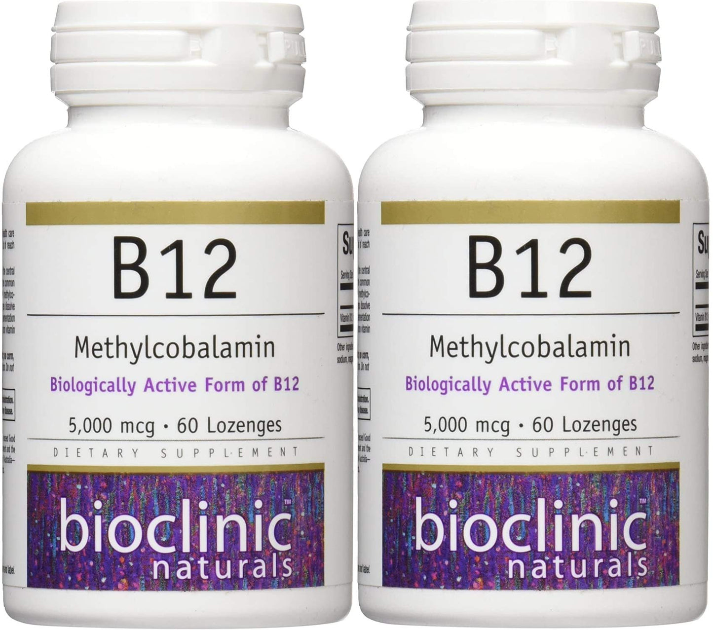 Bioclinic Naturals - B12 Methylcobalamin 5000 mcg 60 LOZ