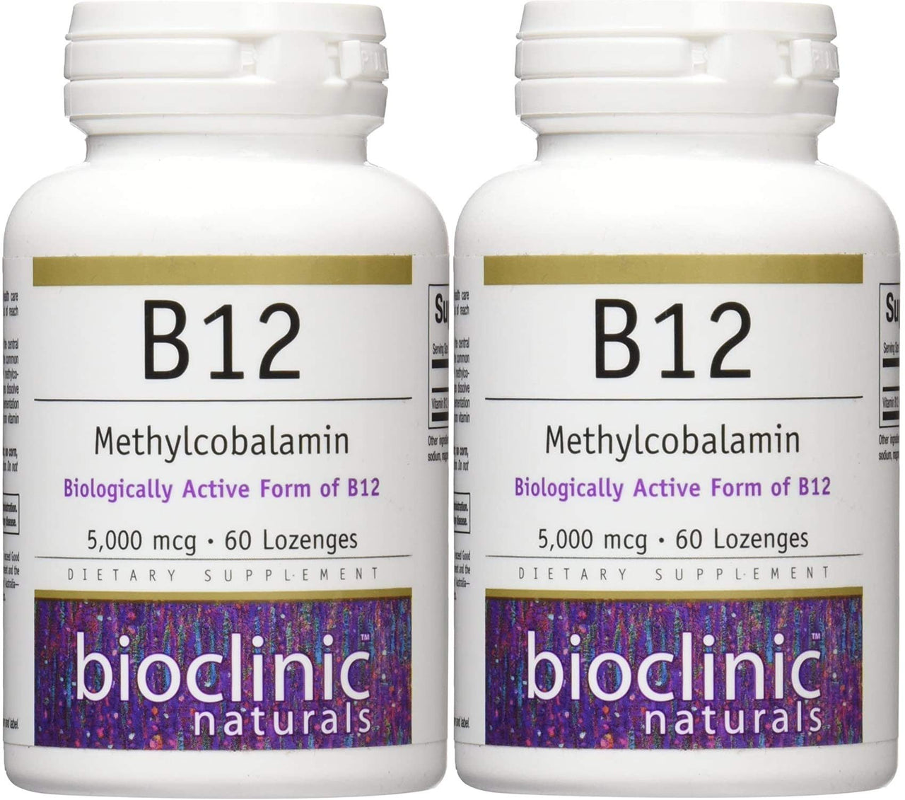 Bioclinic Naturals - B12 Methylcobalamin 5000 mcg 60 LOZ