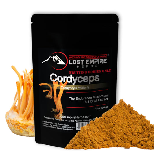 Cordyceps Militaris FULL SPECTRUM Mushroom Powder CERTIFIED ORGANIC 1lb.