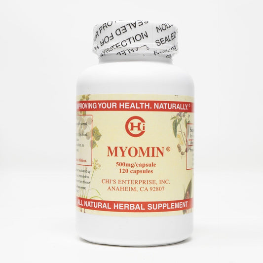 Myomin Herbal Supplement - 120 Capsules | Natural Chi Balance Formula