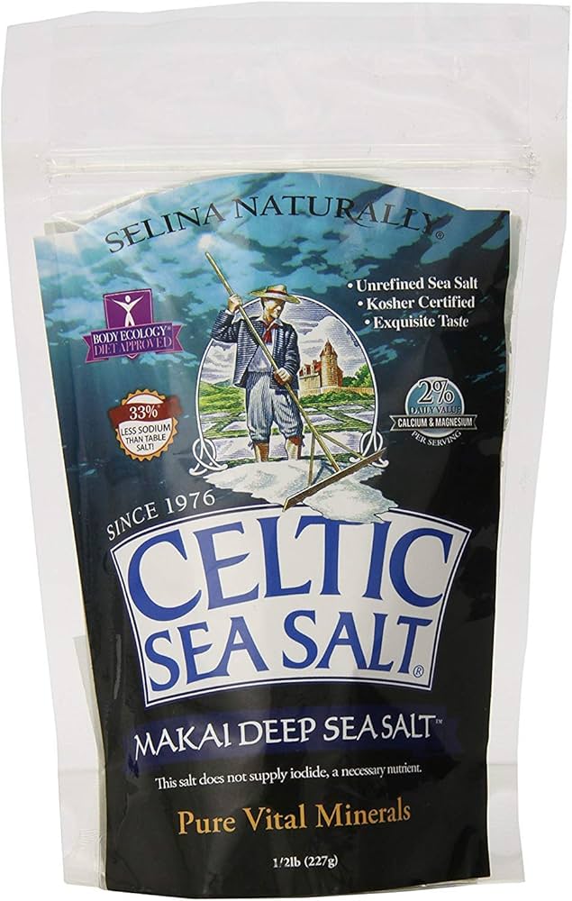 Celtic Sea Salt Makai Pure Gourmet Sea Salt, 8 Ounce