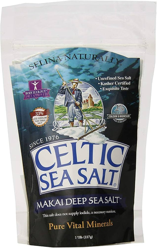 Celtic Sea Salt Makai Pure Gourmet Sea Salt, 8 Ounce