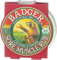 Badger Sore Muscle Rub 2z Size 2z Badger Sore Muscle Rub 2z Tin 2z