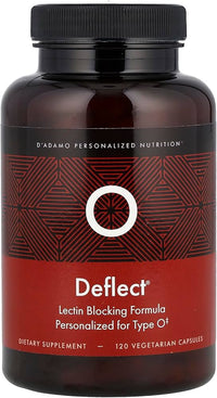 D'adamo Deflect® O, Lectin Blocking Formula, 120 Vegetarian Capsules