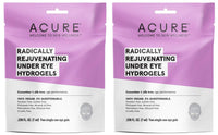 Acure Organics Radically Rejuvenating Under Eye Hydrogel Mask (Pack of 2) with Cucumber and Silk Tree, for Age Performance.236 fl. oz.