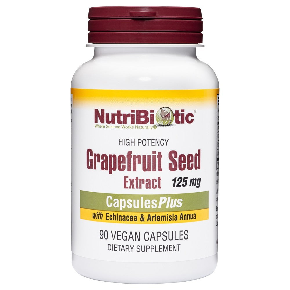 Nutribiotic - Capsules Plus - Grapefruit seed extract - 90 Caps EXP  11/31/27