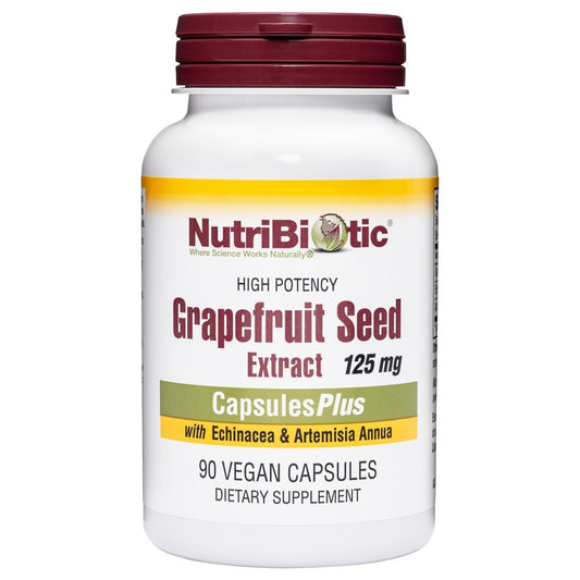 Nutribiotic - Capsules Plus - Grapefruit seed extract - 90 Caps EXP  11/31/27